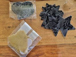 Körperschmuck hochwertige Brust Patches NEU