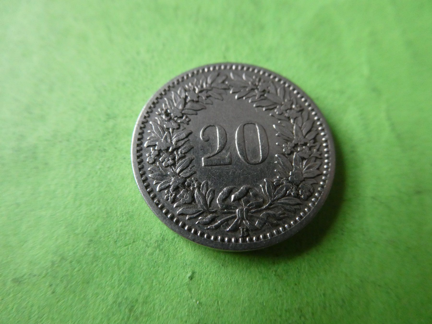 Toutes les monnaies: Schweiz 1903, 20 Rappen – Neuf (Voir description) à Hinterforst par Rohusri 1