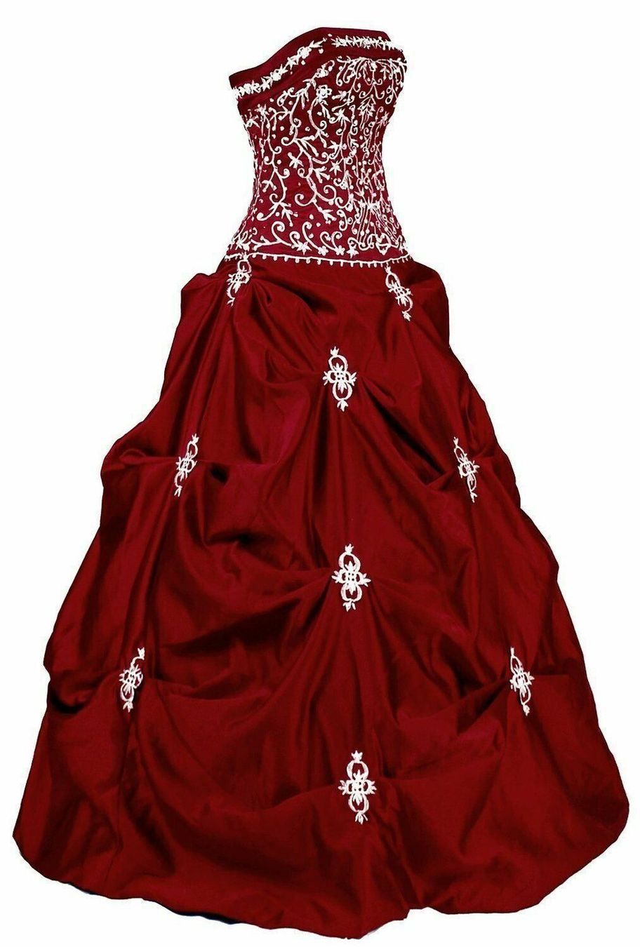 Vestiti: Abendkleid Brautkleid Weinrot  Gr. 34 – Nuovo e nell'imballaggio originale da turbenthal venduto da lory300zx 1