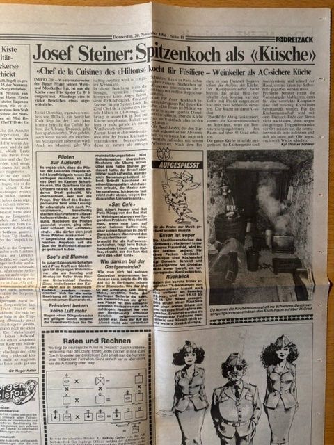 Revues & Magazines: 3 Manöverzeitungen Dreizack 1986 – D'occasion à Seon par retep012 9