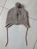 Kindermütze mit Bommel Grösse 98/104