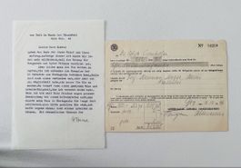 Originalbrief von Hermann Hesse signiert