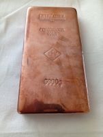 Leipziger LEV Feinkupfer Barren 999.9 / 5 kg