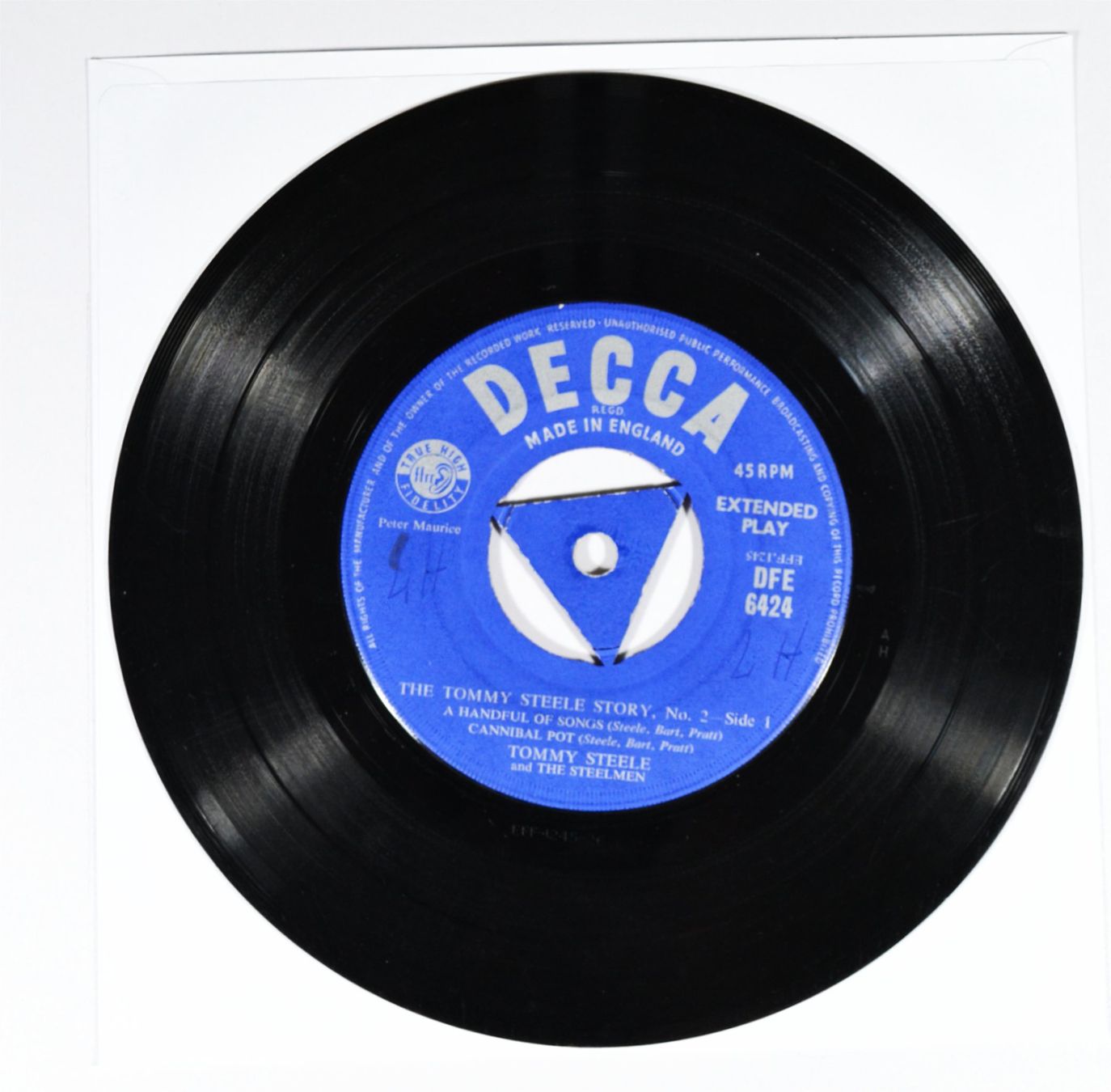 Dischi in vinile: EP: THE TOMMY STEELE STORY  - NO. 2 – Usato da Frenkendorf venduto da Yard-Sale-2000 1