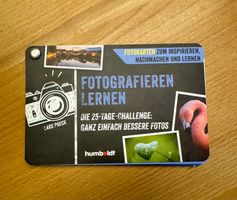 Fotografie-Karten: Bessere Fotos in 25 Tagen lernen!