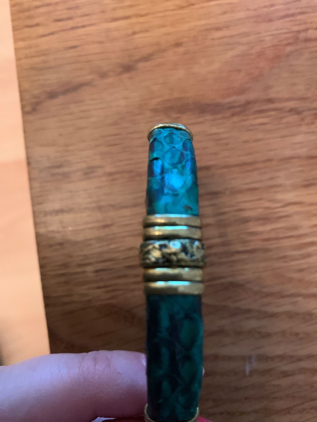 Bracciali & Braccialetti: Magnifique bracelet vintage vert – Usato da MEYRIN venduto da Gwendo10 1