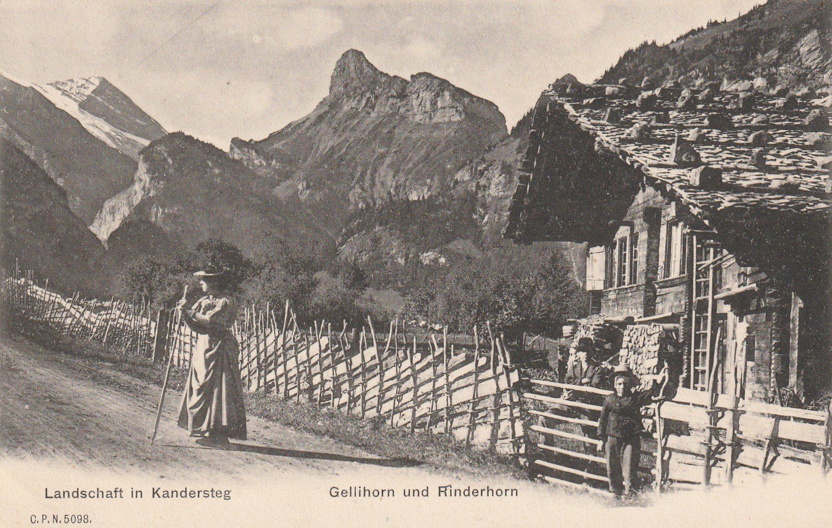 Cartoline postali: Kandersteg - Karte ungelaufen – Usato da uttwil venduto da Koehlerfred