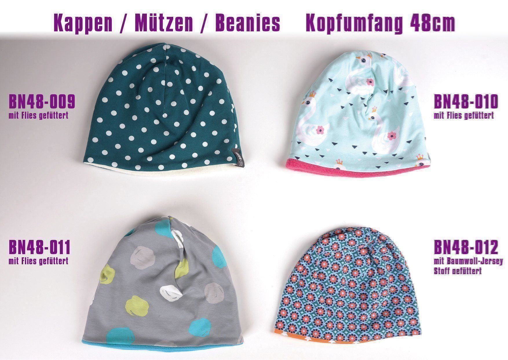 Copricapi, berretti & cappellini: Coole Beanies / Kappen Grösse 48 – Nuovo (secondo la descrizione) da Buochs venduto da chicco64 3