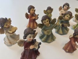 10 süsse Engel Figuren Weihnachten Dekoration Sikora Germany