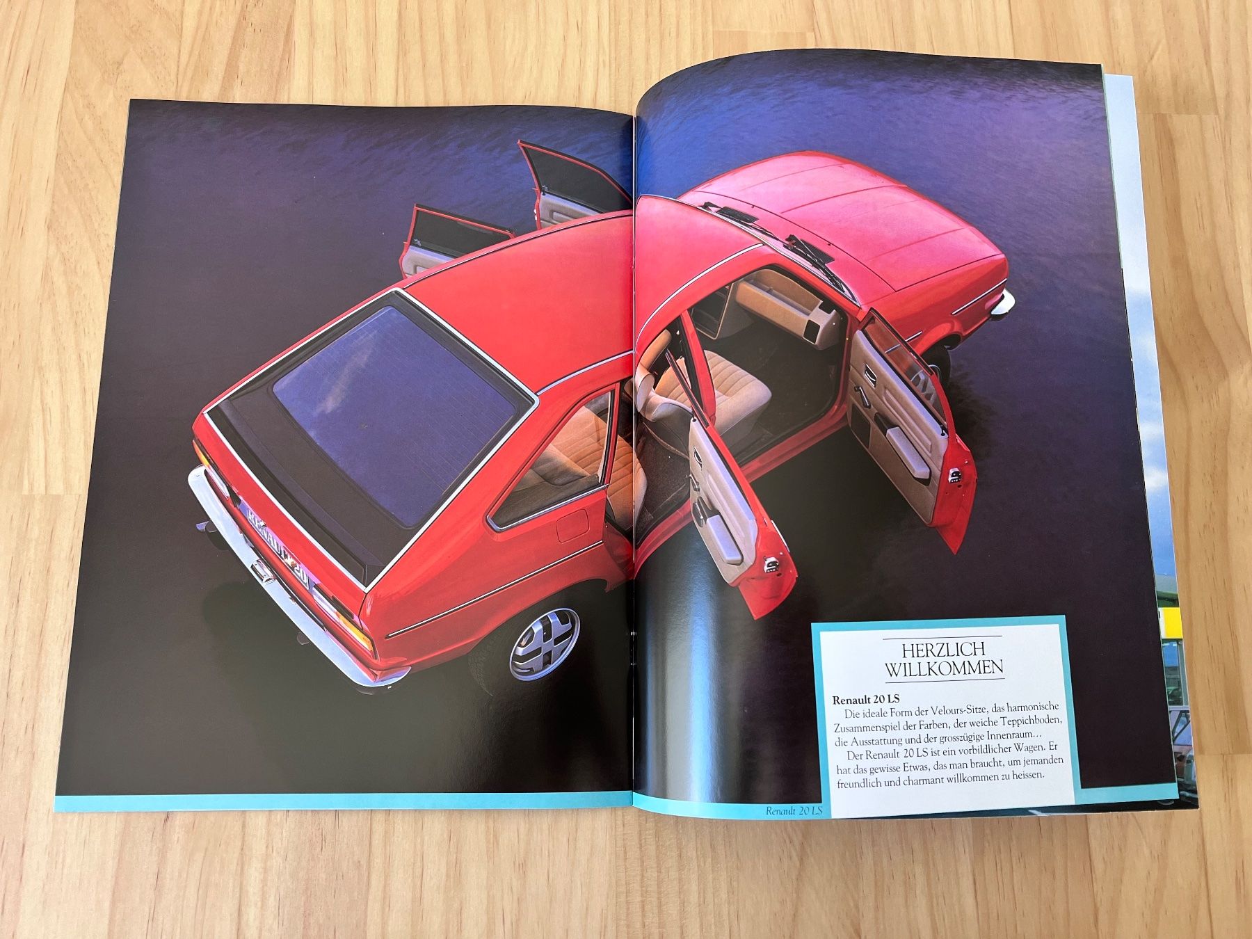 Renault Documents: Verkaufsprospekt RENAULT 20 – D'occasion à Münchenbuchsee par Volver64 3