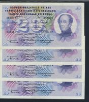 Banknoten Fr. 20 gebraucht