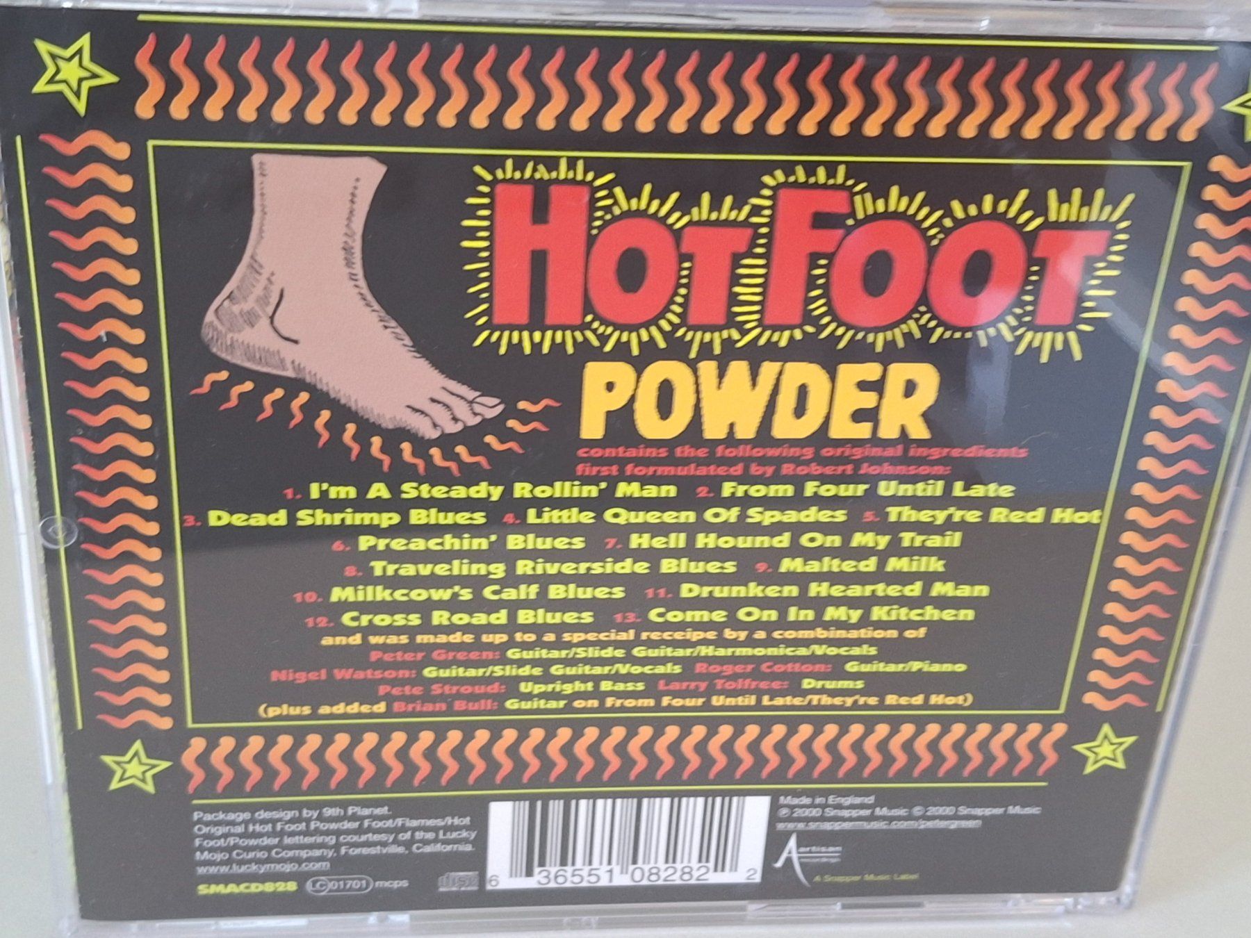 CD: CD Peter Green Nigel Watson Splinter Group - Hot Foot Powder – Usato da Aarberg venduto da Jackup1 1
