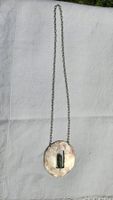 Collana artigianale con metallo e pietra