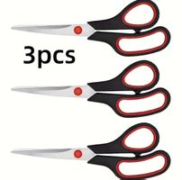 3er Set Universalscheren 17 cm – Edelstahl | Haushalt & Büro