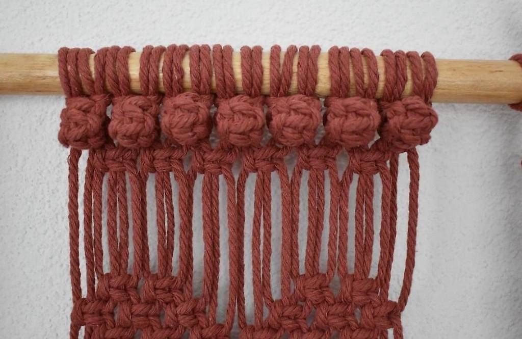 Tutte le decorazioni: Makramee-Regal mit Herz – Usato da Cama venduto da DLCE90 3