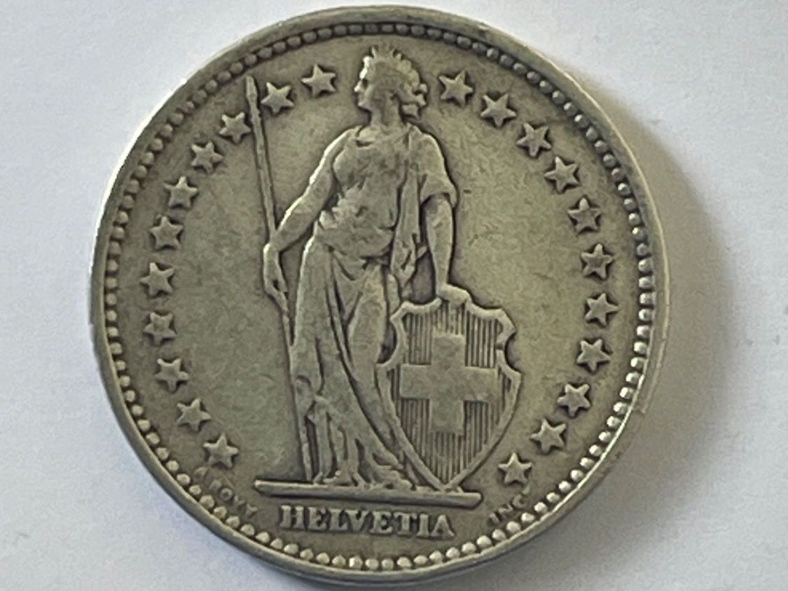 Tutti le monete: 2 Fr 1906 – Usato da Erlach venduto da rsci 1