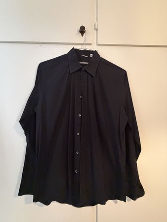 Camicia Daniele Alessandrini uomo nero taglia 0 usata