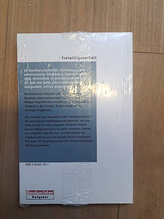 Libri: Freiwilligenarbeit – Nuovo e nell'imballaggio originale da Uhwiesen venduto da Marthalen02 1