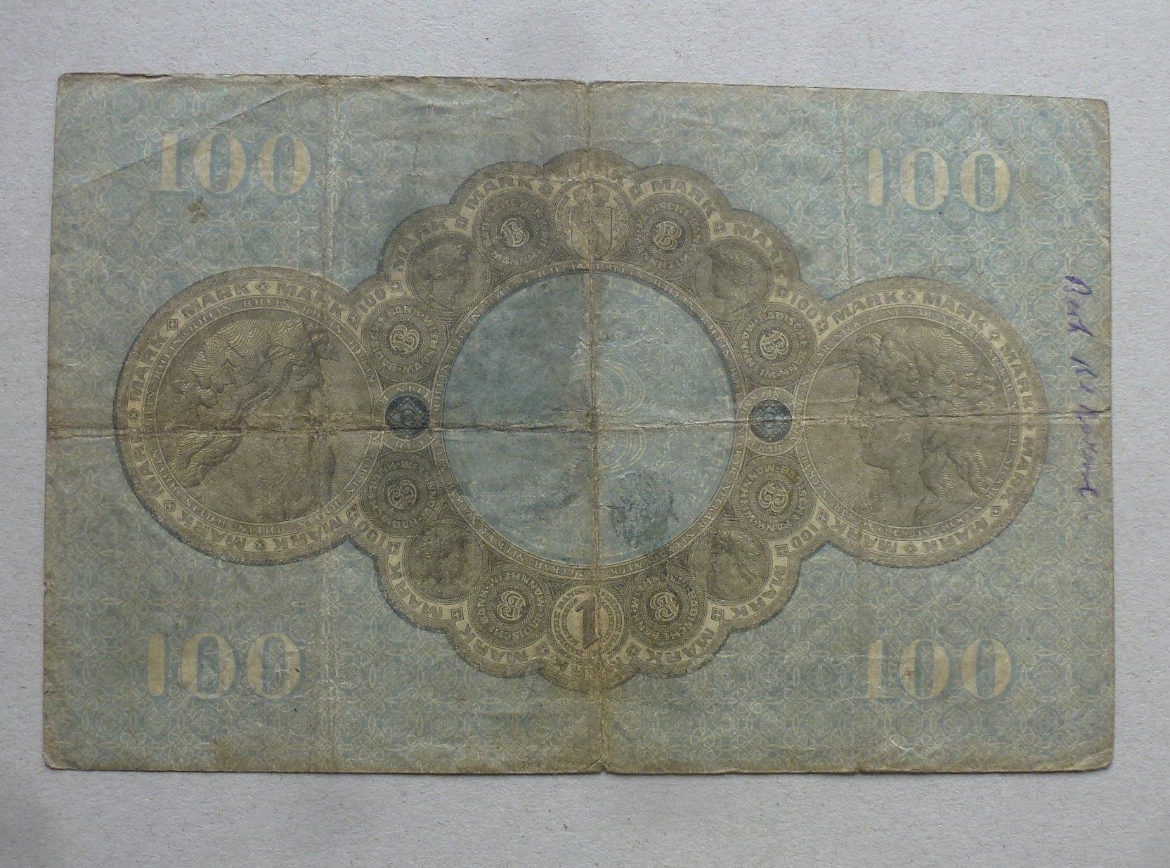 Billets de banque: Baden ++ 100.- Mark 1907 – D'occasion à Walkringen par Casablanca777 1