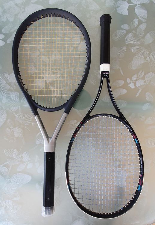 SET OF 2 Head TI Conquest Nano Titanium 27 Tennis Racquet 4
