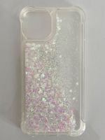 iPhone 13 Pro Hülle Glitzer Herzen
