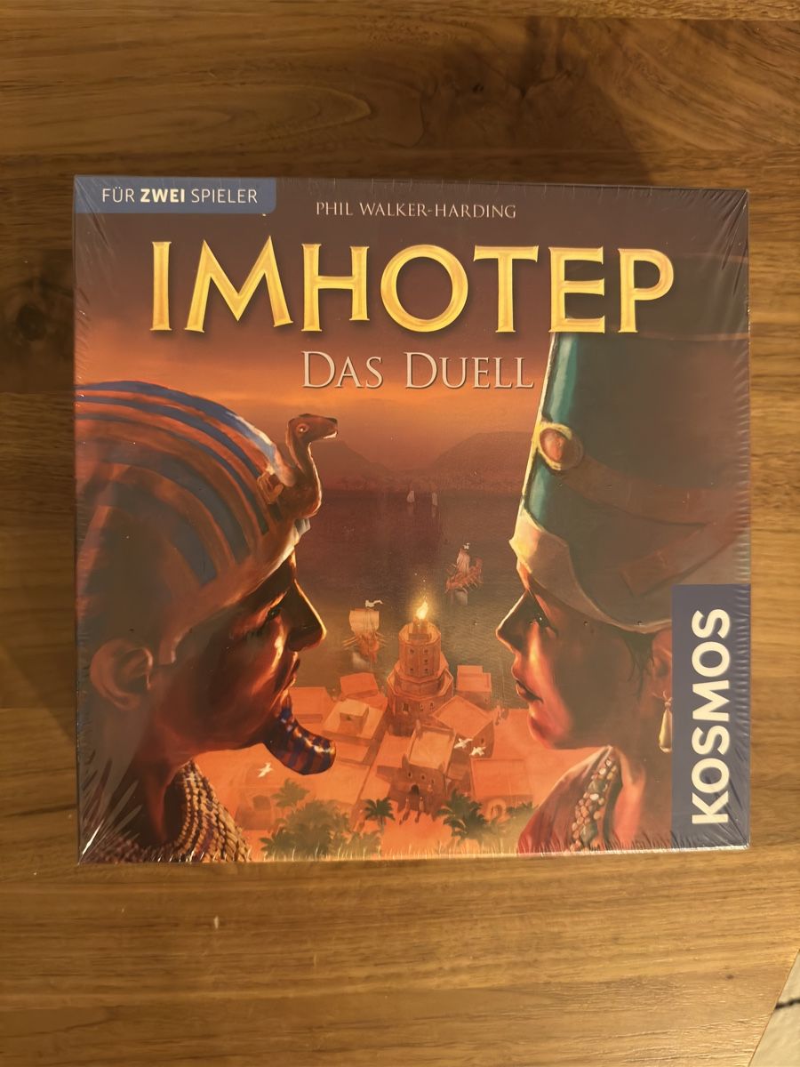 Kosmos Giochi: Imhotep - Das Duell (Neu/Eingeschweisst) – Nuovo e nell'imballaggio originale da Meggen venduto da Head_automatica
