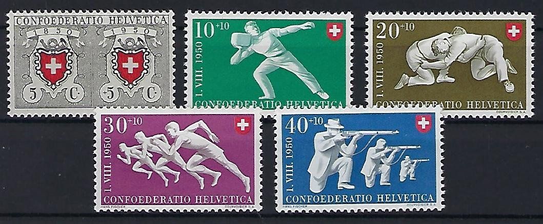 Tutti i francobolli: 1950 Pro Patria  **  14210 – Usato da Lunden venduto da Animus999