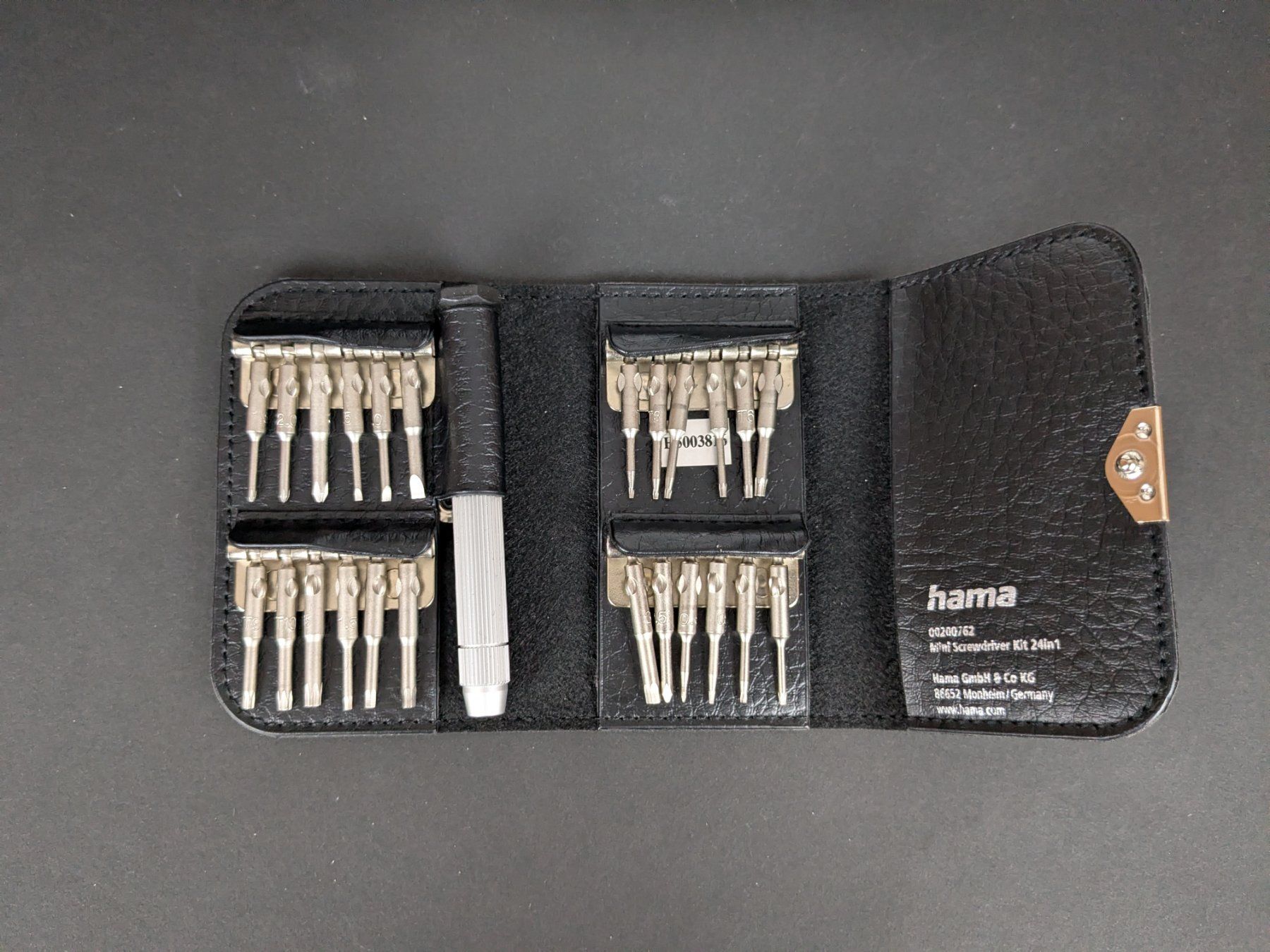 Hama Tutti gli attrezzi: HAMA Mini-Schraubendreher-Set 24in1 – Nuovo (secondo la descrizione) da Thun venduto da Restwert_Thun 3