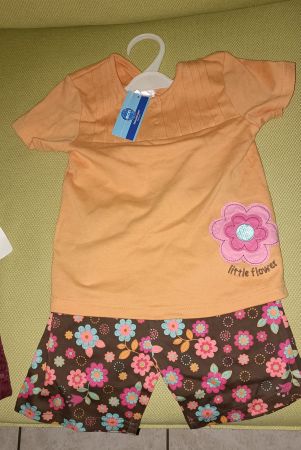 set Kleinkinder-T-Shirt & Short Gr. 92