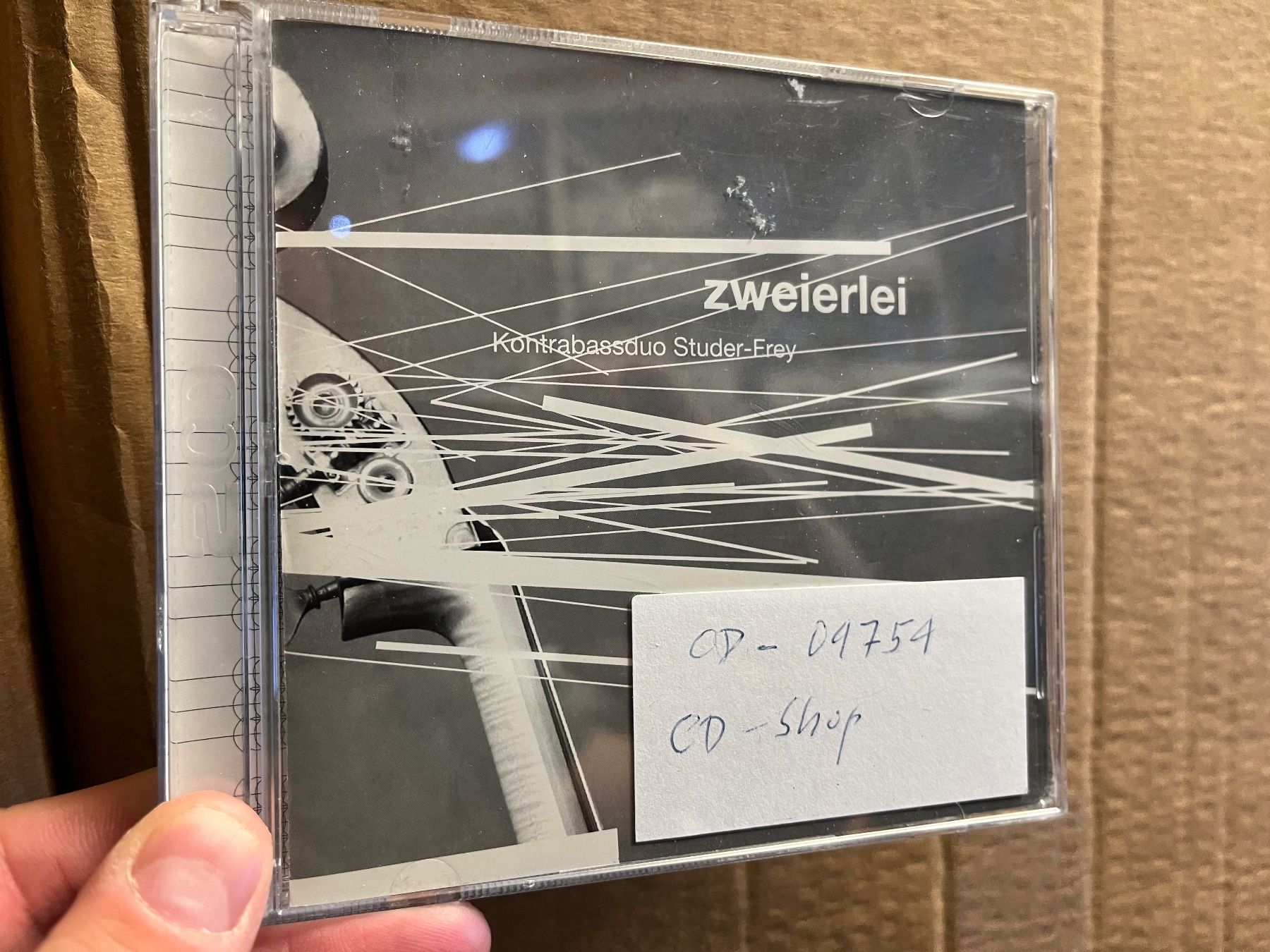 CDs: Kontrabassduo Studer-Frey - Zweierlei - SRA03C – Gebraucht aus Küsnacht ZH von swisssales.net