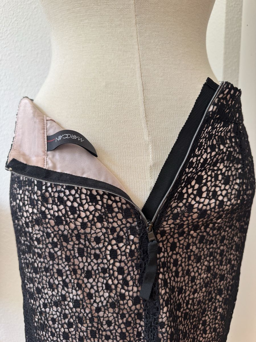 Marc Cain Gonne: Jupe Marccain noire dentelle taille 1  – Nuovo (secondo la descrizione) da Morges venduto da sandy069 3