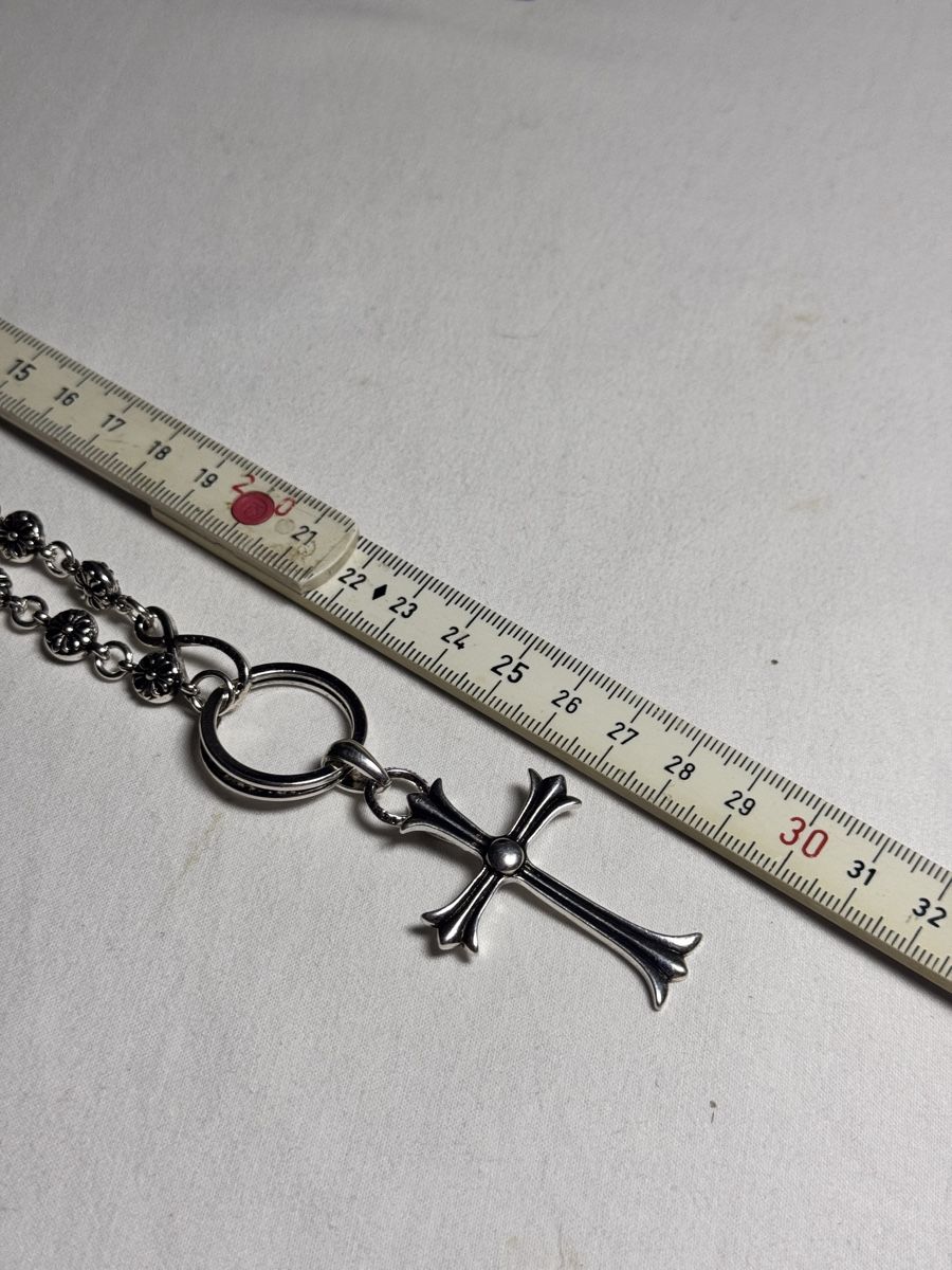 Chrome Hearts Catenine: Chrome Hearts Cross Pendant Necklace  – Nuovo e nell'imballaggio originale da Caviano venduto da reselleo21 5