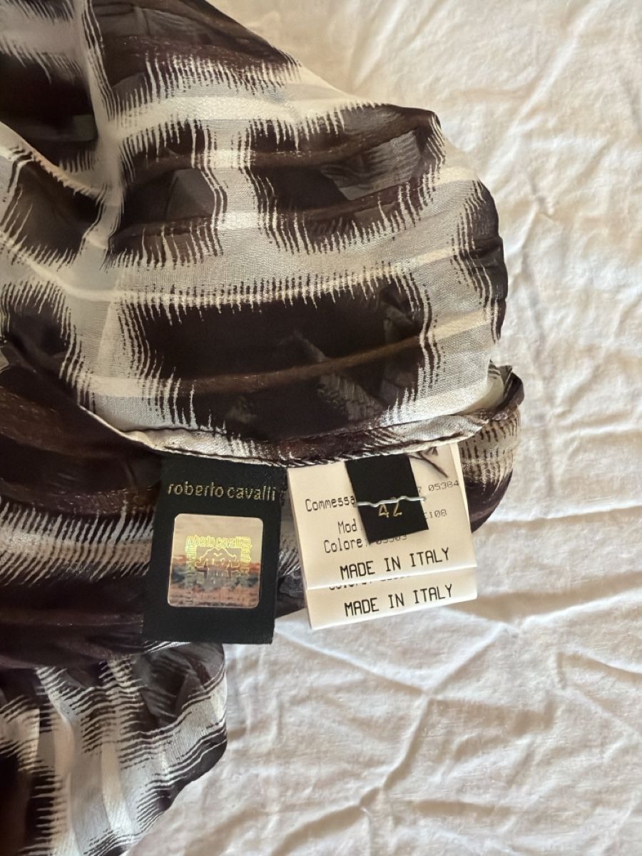 Roberto Cavalli Camicette: Roberto Cavalli 100% Seidenbluse – Nuovo (secondo la descrizione) da Fribourg venduto da DayaneH. 4