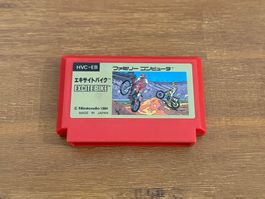Nintendo Famicom NES Excite Bike Japanische Version