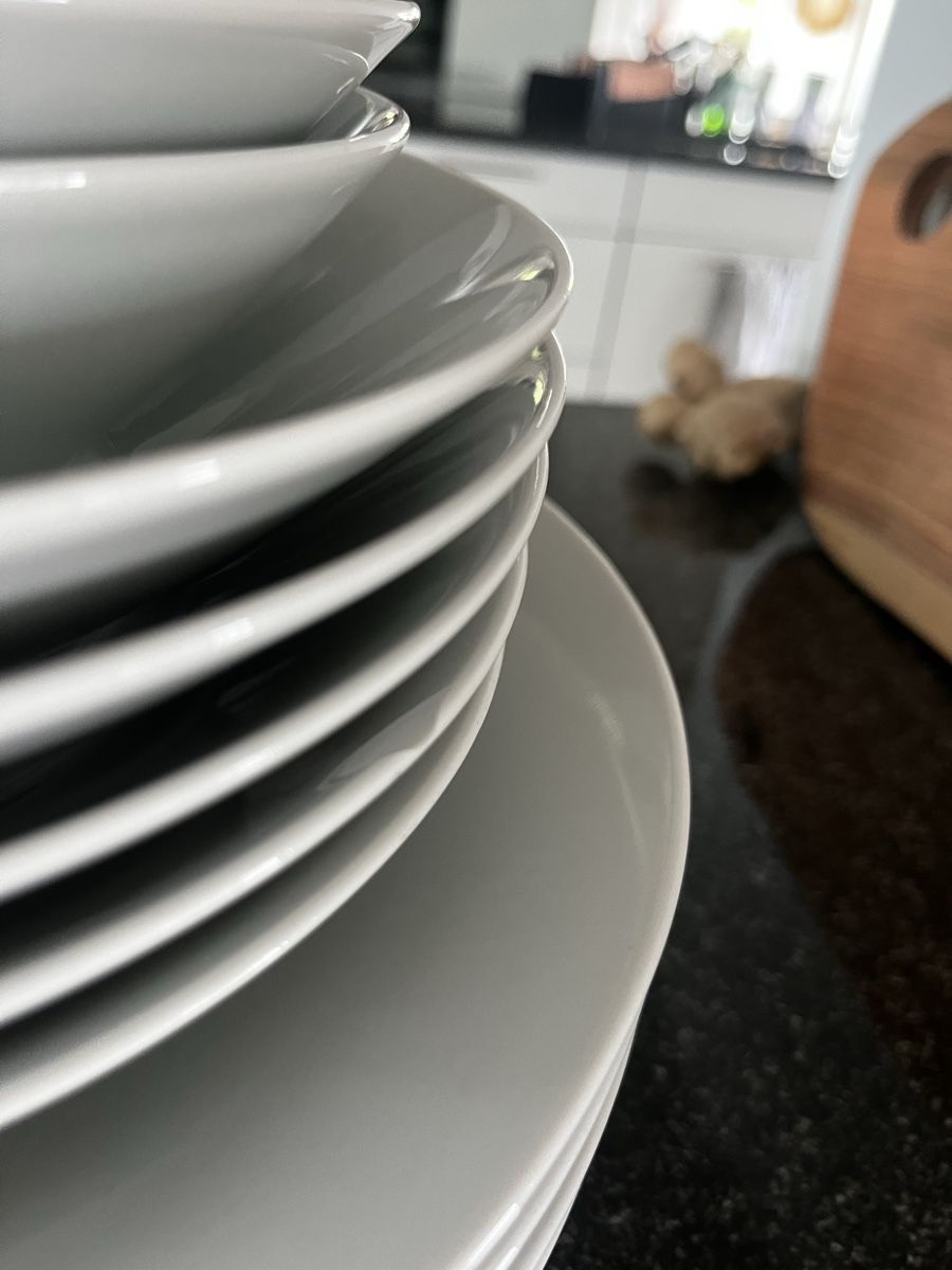 Ikea Assiettes: Ikea Teller Set Weiss – D'occasion à Volketswil par edo_lb9x 1