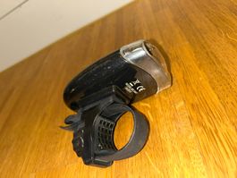 Lampe (weiss) für Trotti, Velo/Fahrrad (Velolicht)