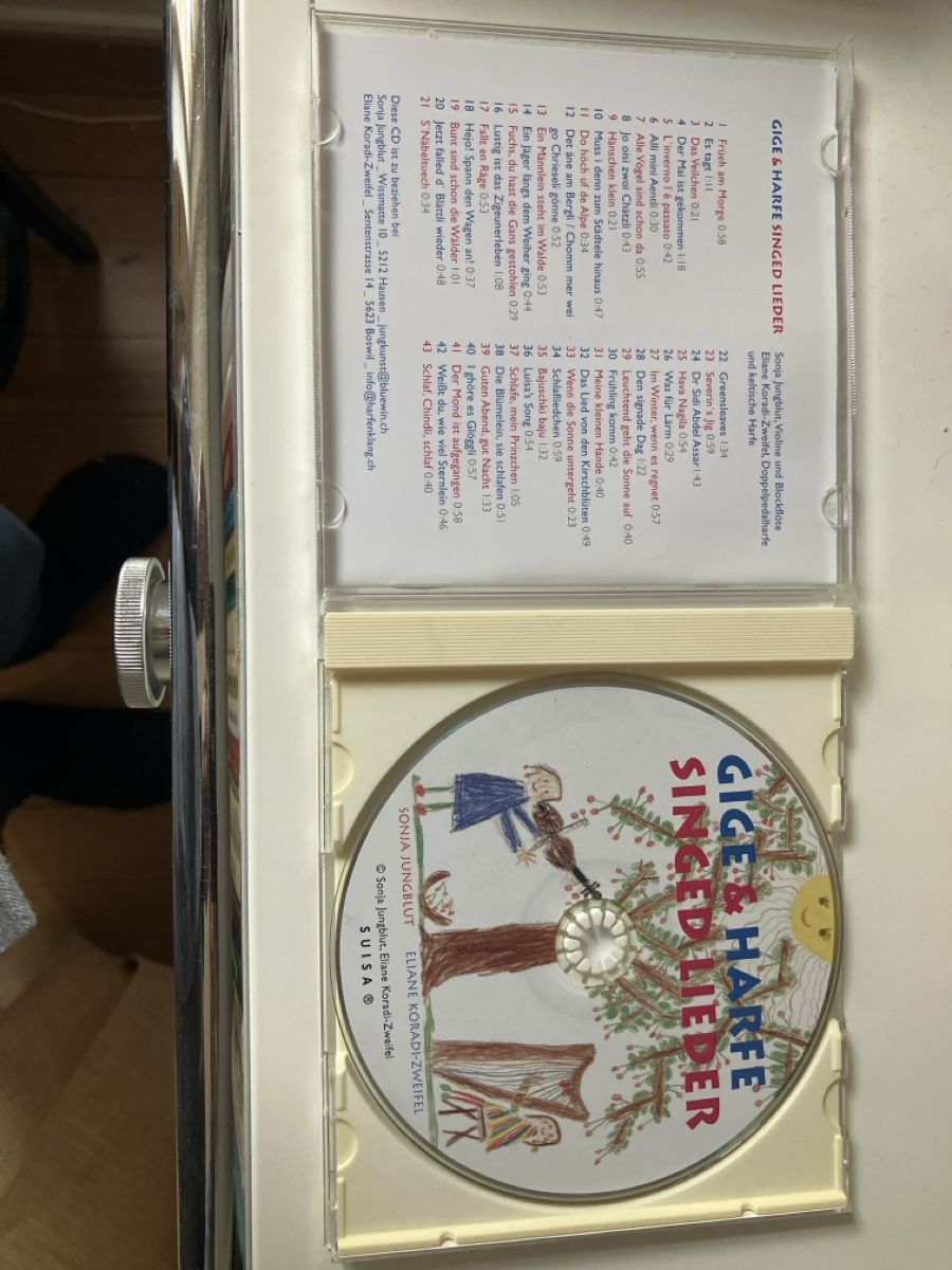 CD: Kinder-CD "Gige & Harfe singed Lieder" - Winterzauber! – Usato da Zürich venduto da konradkuhn 2