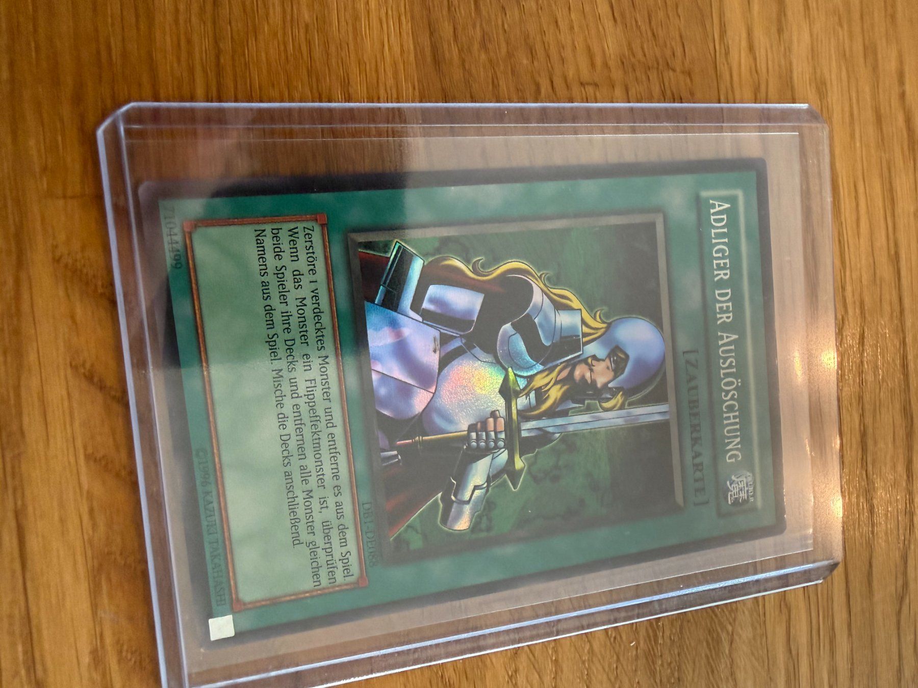 Yugioh Sammelbilder & Trading cards: Adliger der Auslöschung, DB1-DE088 – Gebraucht aus Amriswil von sim_nlb6