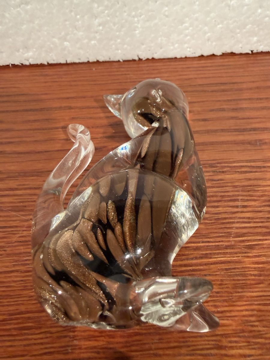 Statuette: Glass Cat Figurine – Usato da Lausanne venduto da vas_cdb2 4