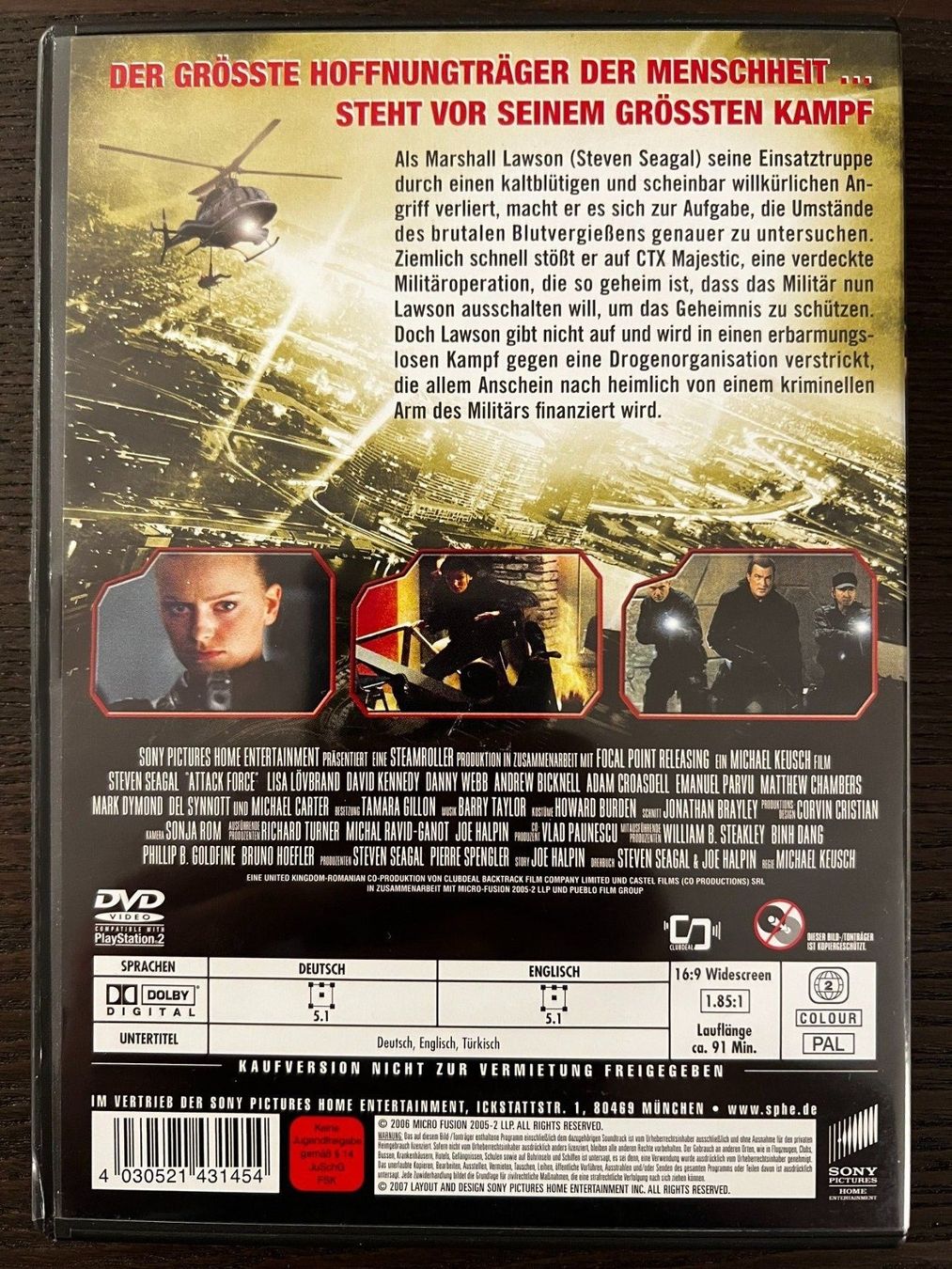 Tous les DVDs: Attack Force – D'occasion à Zürich par FilmFreunde 1