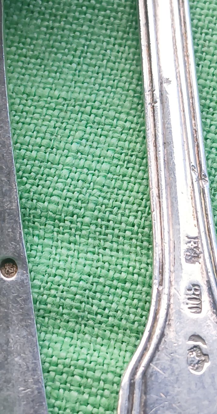 Cucchiai: Kleines Silberlöffel Set ( 10 Stück) – Usato da Kiental venduto da Kiwidave04 2