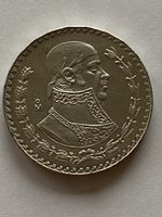 Mexico, Un Peso 1966, Billon