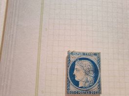Timbre France Cérès N°4