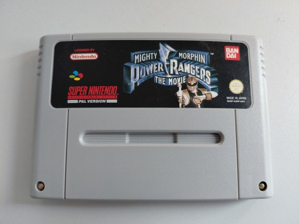Mighty Morphin Power Rangers: The Movie, SNES (PAL) (Gebraucht) in ...