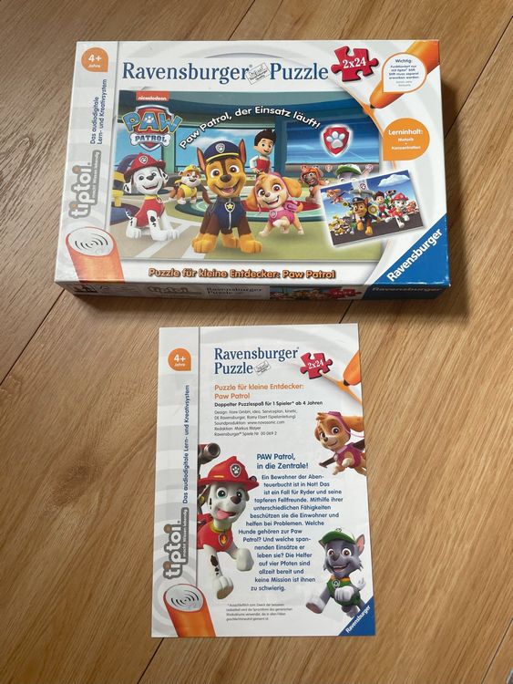 Tiptoi - Puzzle für kleine Entdecker: Paw Patrol - 24 Teile | Kaufen ...