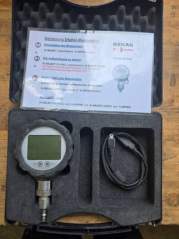 Misurare: Manometer Digital zur Druckprüfung mit Luft (oder Wasser) – Usato da Fischbach LU venduto da luk_9tzs 1