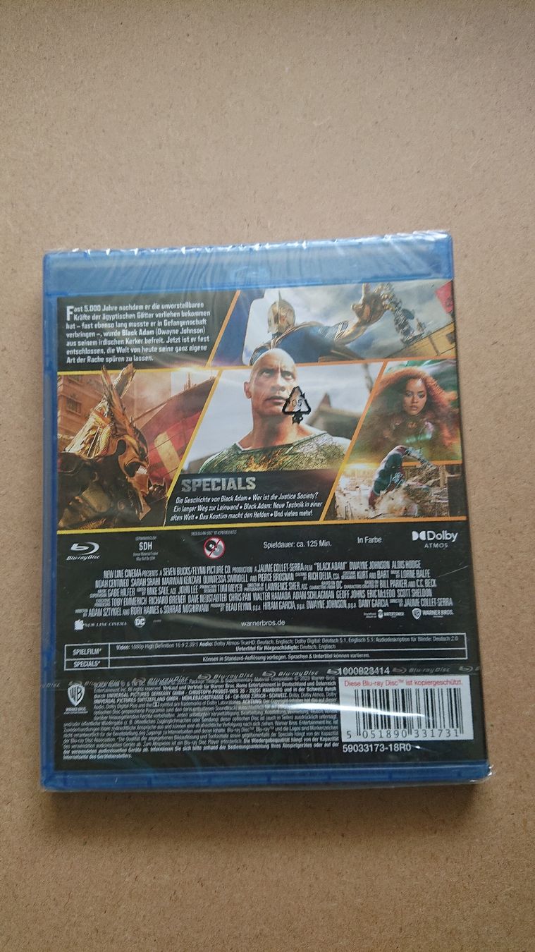 Tutti i DVDs: Black Adam NEU – Nuovo e nell'imballaggio originale da Chur venduto da FreakofRarity 1