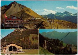 Niederrickenbach - 3 Bild AK Haldigrat