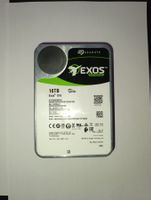 16TB Seagate Exos X16 SAS ST16000NM002G – SMART PASSED