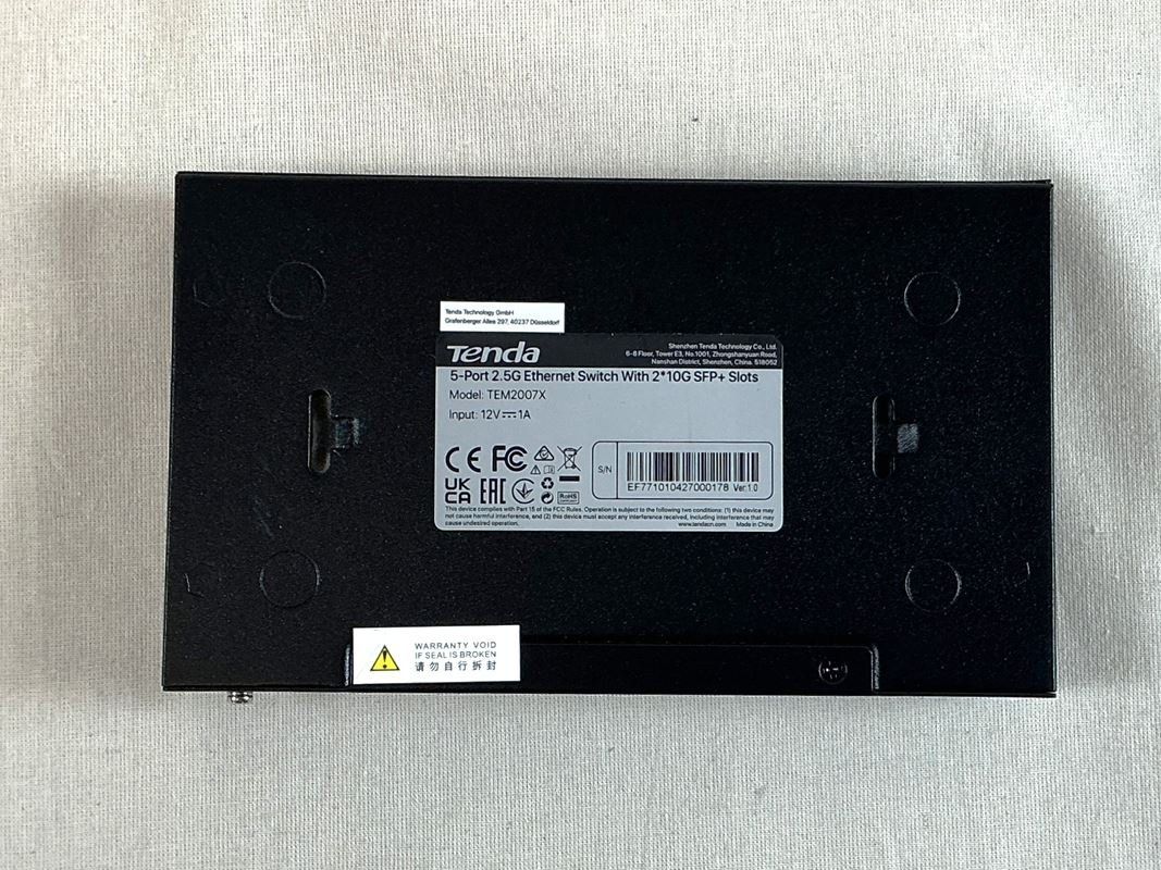 Hub & Switch: TENDA Netzwerk Switch – Usato da Richterswil venduto da Restwert_Richterswil 3